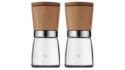 Produktbild von WMF Salz-/Pfeffermühlen-Set 2-teilig Holz/Glas Ceramill® Nature