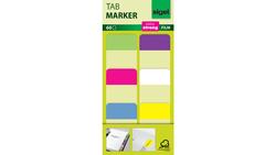 Produktbild von sigel Tabmarker extra stark Neon-Vollfarben 60Blatt
