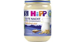 Produktbild von HiPP Gute Nacht - ohne Zuckerzusatz - Haferbrei pur
