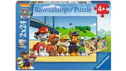 Produktbild von Ravensburger Puzzle - Heldenhafte Hunde, 2x24 Teile