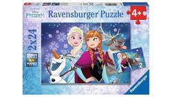 Produktbild von Ravensburger Puzzle - Frozen - Nordlichter, 2x24 Teile