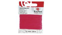 Produktbild von Rayher - SCHMUCKKORDEL PINK 1MM/20M 8947333
