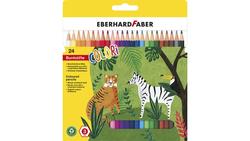 Produktbild von EBERHARD FABER Buntstift hexagonal 24er Etui