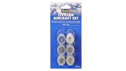 Produktbild von Revell 39072  - Farben-Set Zivilflugzeuge