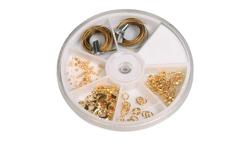 Produktbild von Rayher  - Starterset m. Schmuckzubehör, 5 versch. Zubehör Artikel , SB-Btl, gold