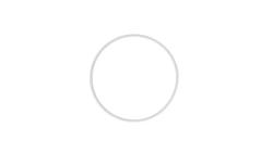 Produktbild von Rayher - METALLRINGE 15CM WEISS BESCHICHTET 2505100