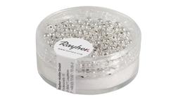 Produktbild von Rayher - PLASTIK RUNDPERLEN 3MM 250ST.DOSE SILBER 1630122
