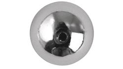 Produktbild von Rayher - PLASTIK RUNDPERLEN 10MM 22 STÜCK DOSE SILBER 1630622