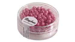 Produktbild von Rayher - SILK BEADS GLAS ROCAILLES 120ST. 4MM FUCHSIA 14690276