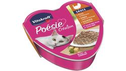 Produktbild von Vitakraft Katzennassfutter Poésie® + Pute in Käsesauce