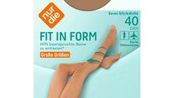 Produktbild von NUR DIE Strumpfhose Fit in Form 40 Komfortgröße