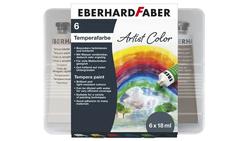 Produktbild von EBERHARD FABER Temperatuben-Set 6 x 18 ml