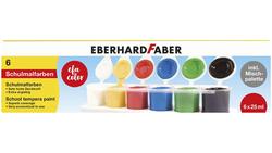 Produktbild von Eberhard Faber Temperafarben-Set inkl. Mischpalette 6er-Pack