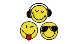Produktbild von Mono Quick Bügelmotiv Smiley© Cool