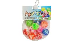 Produktbild von Kögler - Bouncerz, Multicolor Flummis, 10er Set, Bälle im Netz, 25mm