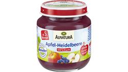 Produktbild von Alnatura Früchtezubereitung Apfel Heidelbeere