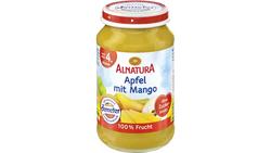 Produktbild von Alnatura Früchtezubereitung Apfel mit Mango