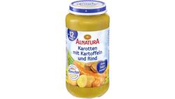 Produktbild von Alnatura Gemüsezubereitung Karotten, Kartoffeln, Rind 250g