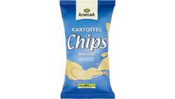 Produktbild von Alnatura Kartoffelchips Meersalz