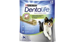 Produktbild von Purina DentaLife Medium Tägliche Zahnpflege-Snacks für mittelgroße Hunde