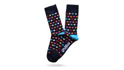 Produktbild von Unabux Socke Herzen bunt Unisex