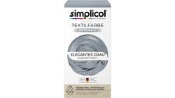Produktbild von simplicol Textilfarbe intensiv Elegantes Grau