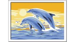 Produktbild von Ravensburger Beschäftigung - Malen nach Zahlen mit farbigen Motivlinien - Freunde des Meeres