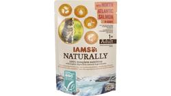 Produktbild von IAMS Naturally Katzennassfutter mit Lachs