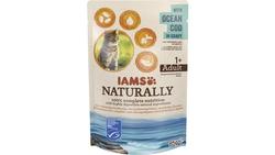 Produktbild von IAMS Naturally Katzennassfutter mit Kabeljau