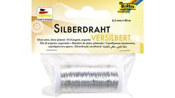 Produktbild von folia Silberdraht 0,3mm x 80m