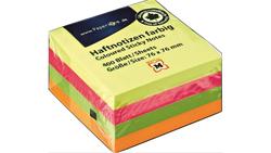 Produktbild von PAPERZONE Haftnotizen 400 Blatt in 4 Neonfarben