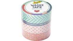 Produktbild von folia Washi-Tape 4er Set GEOMETRISCH