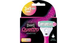 Produktbild von WILKINSON Sword Quattro for women  Sensitive Rasierklingen