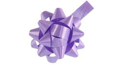 Produktbild von PRÄSENT Polybandrosette flieder