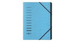 Produktbild von PAGNA Ordnungsmappe 12-tlg. hellblau