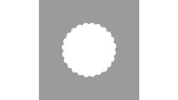 Produktbild von Rayher Motivstanzer Rund mit Zierrand ø 3,81 cm