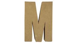 Produktbild von Rayher Pappmasche Buchstabe M