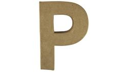 Produktbild von Rayher Pappmasche Buchstabe P