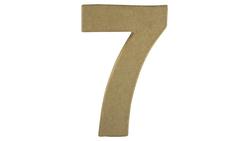 Produktbild von Rayher Pappmasche Zahl 7