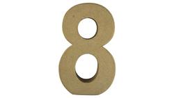 Produktbild von Rayher Pappmasche Zahl 8