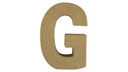 Produktbild von Rayher Pappmasche Buchstabe G