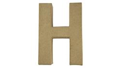 Produktbild von Rayher Pappmasche Buchstabe H