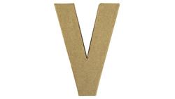 Produktbild von Rayher Pappmasche Buchstabe V