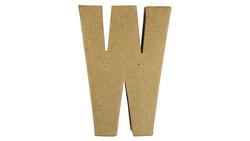 Produktbild von Rayher Pappmasche Buchstabe W