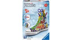 Produktbild von Ravensburger Puzzle - 3D Puzzles - Sneaker Graffiti Style, 108 Teile
