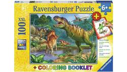 Produktbild von Ravensburger Puzzle - Welt der Dinosaurier, 100 Teile XXL