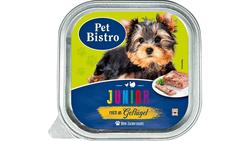 Produktbild von Pet Bistro Hundenassfutter Junior - Pastete reich an Geflügel