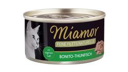 Produktbild von Miamor Katzennassfutter Feine Filets naturelle Bonito Thunfischfisch