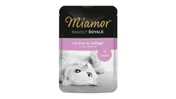 Produktbild von Miamor Katzennassfutter Ragout Royale in Sauce Ente & Geflügel