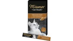 Produktbild von Miamor Katzensnack Leberwurst-Cream 6x15g